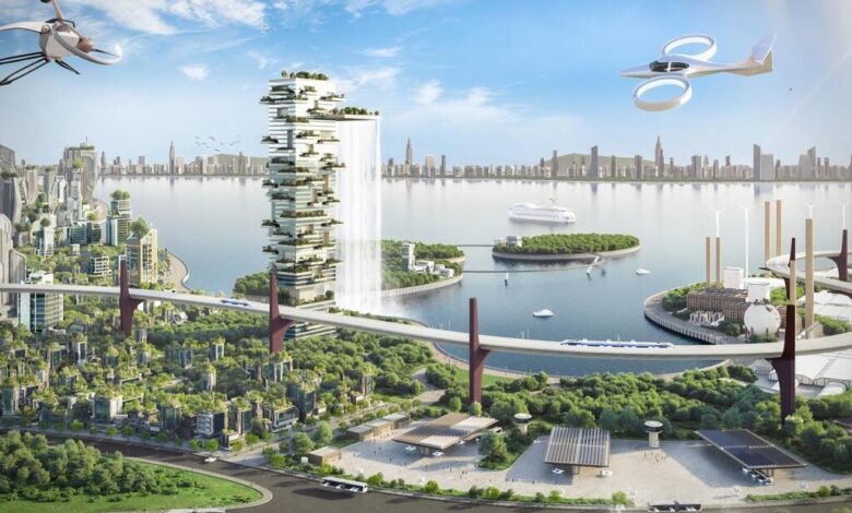 פרויקט-העל של טוקיו: כך תיראה עיר העתיד הירוקה