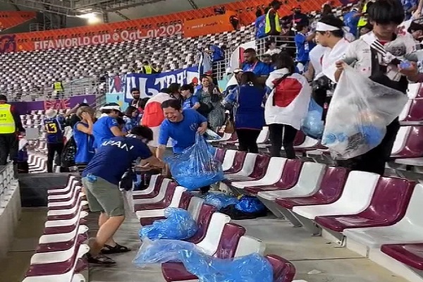 ניצחון שני ליפן: האוהדים ניקו את האצטדיון אחרי המשחק