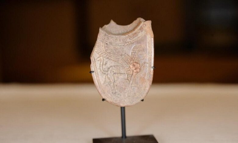 פריט עתיקות חזר לראשונה מארה"ב לרשות הפלסטינית